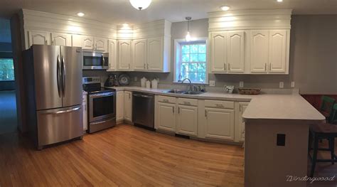 Windingwood: Closing the Space Above the Kitchen Cabinets