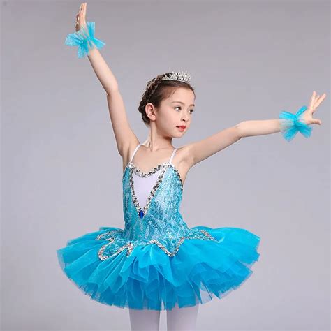 Buy Sky Blue Professional Ballet Tutu For Girls Kids