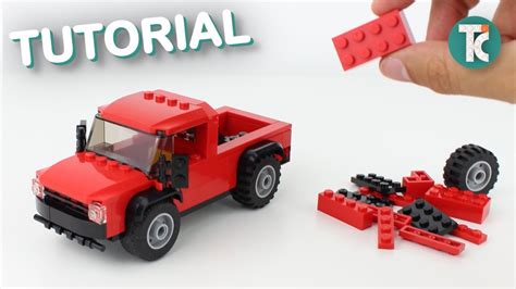 Red Pickup Truck Lego Sun Mullin