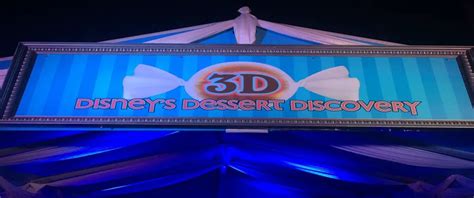 3d Disney Dessert Discovery Epcot Disney For Grown Ups