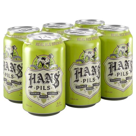 Real Ale Hans Pils Beer 12 Oz Cans Shop Beer At H E B