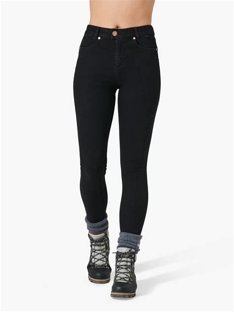 Acai Skinny Outdoor Jeans Black At John Lewis And Partners