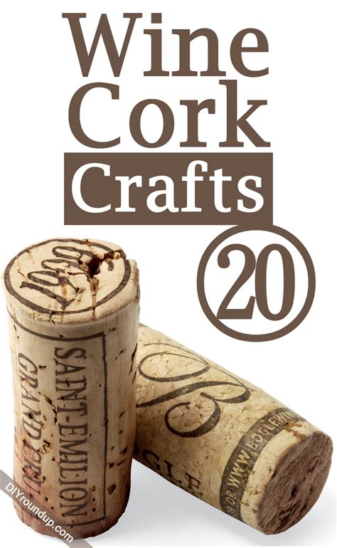 20 Wine Cork Crafts