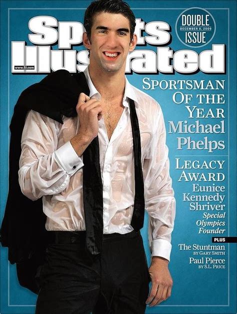 michael phelps 2008 sportsman of the year sports illustrated cover art print by sports