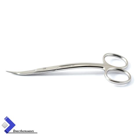 Surgical Double Curved Goldman Fox Scissor Dental Tissue Trimming