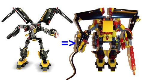 The theme and its sets are based around large combat mechs. LEGO - 8105 Iron Condor converted to Ra'Sun - a photo on ...