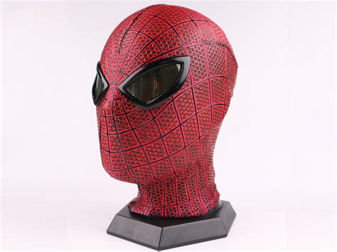 The Amazing Spiderman Mask Amazing Spiderman 1 Cosplay Mask Etsy