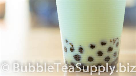 Honeydew Bubble Tea With Boba Recipe By Bubble Tea Supply Bubble Tea