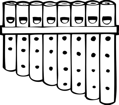 Pan Pipes Flute Free Vector Graphic On Pixabay