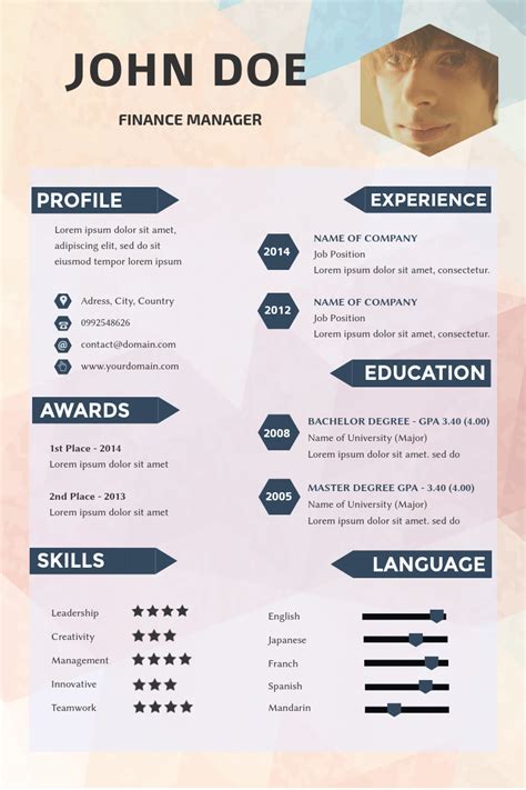 Clicking on center will align the image to the center of the screen. 3 Extreme Resume Makeovers (And How to Create Your Own Visual Resume) | Visual resume ...