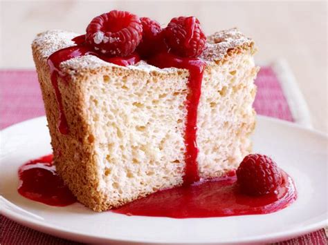 I had made several angel food cakes before we were married, but the last one i made flopped so bad and wasted so many eggs i never had the nerve so there are some of the traditional tips for making a successful angel food cake. Ginger Angel Food Cake Recipe | Food Network Kitchen ...