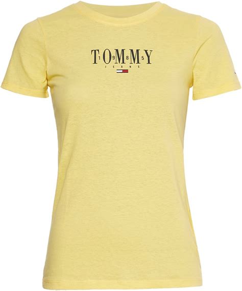 Tommy Jeans Rundhalsshirt Tjw Skinny Essential Logo 1 Ss Mit Tommy