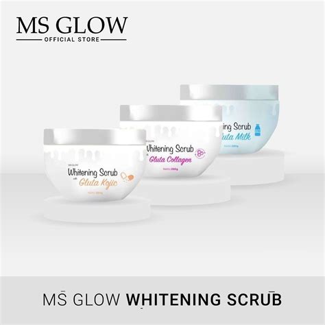 √ Jual Ms Glow Gluta Body Soap And Scrub 100 Original