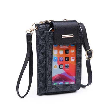 Crossbody Bag Cell Phone Purse Wristlet Wallet Clutch With Credit Card