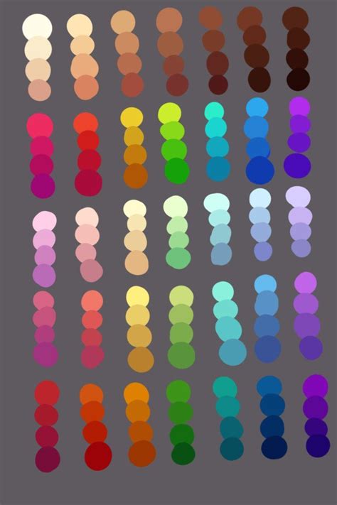 Color Palettes By Kawiku Art References Color Palette Challenge Color