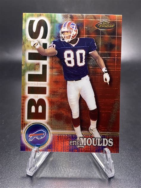 Topps Finest Eric Moulds Football Cards Buffalo Bills Ebay