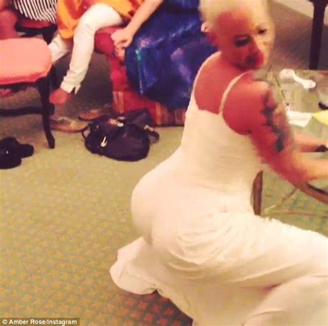 Amber Rose Shares Booty Shaking Video Ahead Of Her Nuptials With Wiz