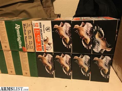 Choices range from birdshot to duck and goose loads to buckshot, and finally slugs. ARMSLIST - For Sale: Shotgun Ammo Birdshot, Buckshot and Slugs