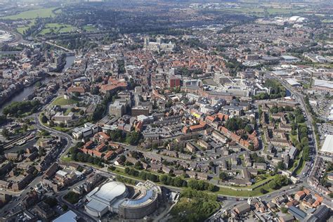 Stunning Aerial Photo Over York Discover A Unique Perspective And