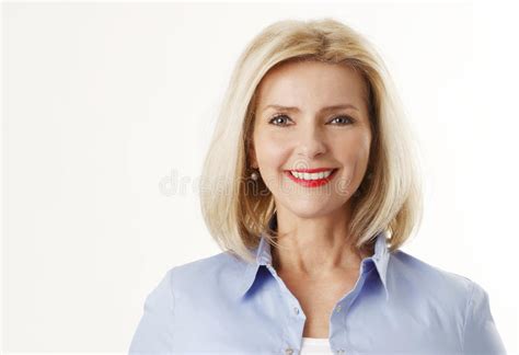 Beautiful Mature Woman Stock Image Image Of Person Background 50299613
