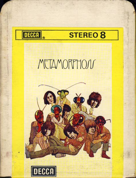 The Rolling Stones Metamorphosis 1975 Grey Shell 8 Track Cartridge