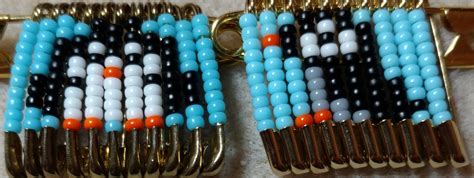 Beaded Friendship Pins Pony Bead Jewelry Pony Beads Safety Pin Crafts
