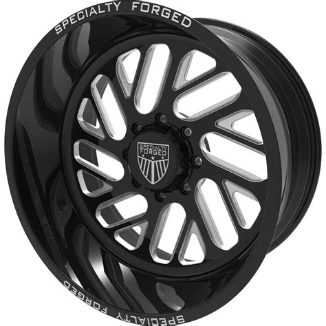 Specialty Forged Sf015 24x16 103 Black Milled Sf015 2416 8x180 Bm