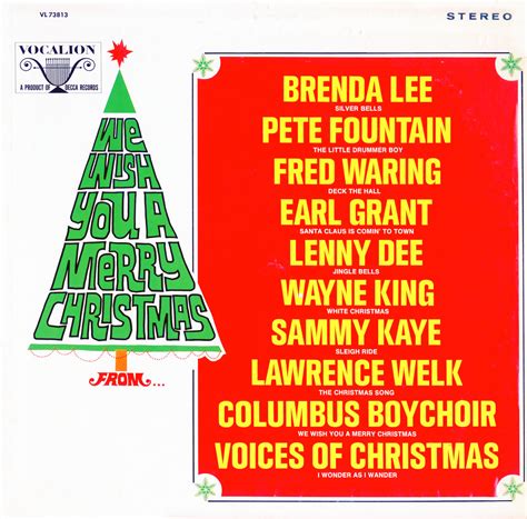 we wish you a merry christmas vl73813 christmas vinyl record lp albums on cd and mp3
