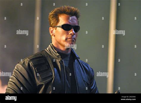 Terminator 3 Rise Of The Machines Arnold Schwarzenegger 2003 Stock