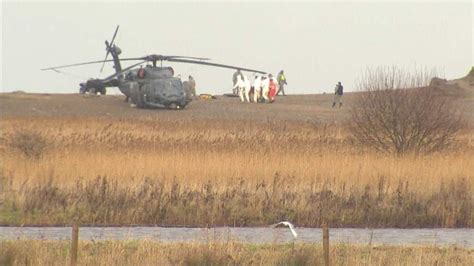 Norfolk Crash Crews Bodies Taken From Scene Uk News Sky News