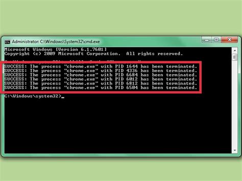 How To Kill A Process In Command Prompt 7 Steps With Pictures