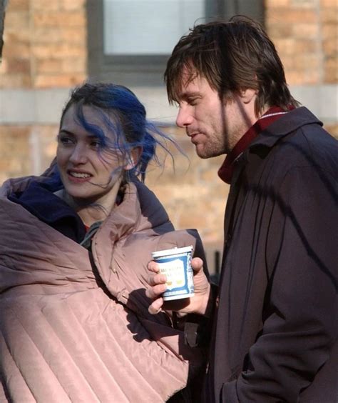 Kate Winslet And Jim Carrey Behind The Scenes Of Eternal Sunshine Of