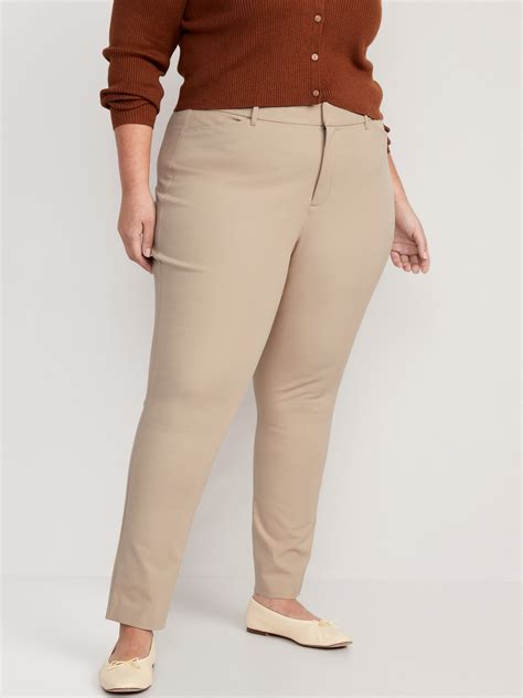 Curvy High Waisted Pixie Skinny Ankle Pants For Women Old Navy