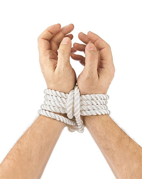 Best Tied Up Human Hand Rope Isolated Stock Photos Pictures And Royalty