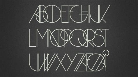 Art Deco Style Fonts Download Free Mock Up