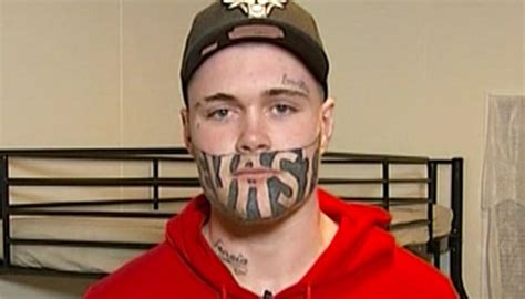 Ex Inmate With Devast8 Facial Tattoo Accepts Job Offer Newshub
