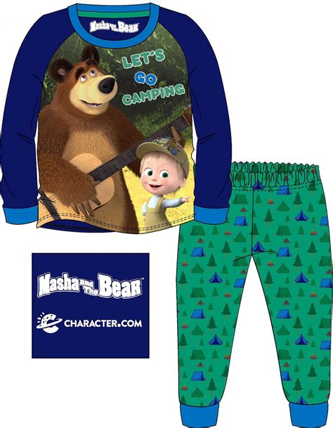 Aykroyd And Sons Ltd Launched Masha And The Bear Pajamas In The Uk