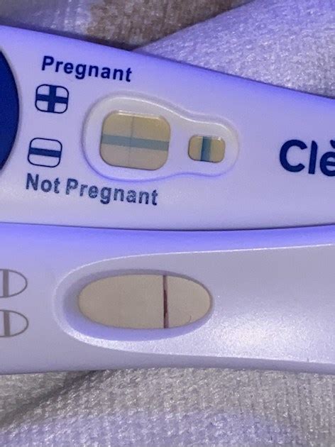 Positive Pregnancy Test I Took These Clear Blue On May Nct