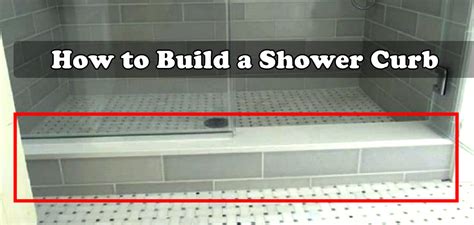 How To Build A Shower Curb With 2x4 In 5 Easy Steps 2023
