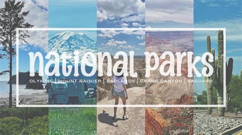 미국여행 브이로그 Travel Vlog 2022년에 방문한 미국 국립공원들 National Parks I Visited