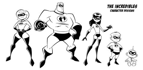 Mr Incredible Coloring Pages At Free Printable