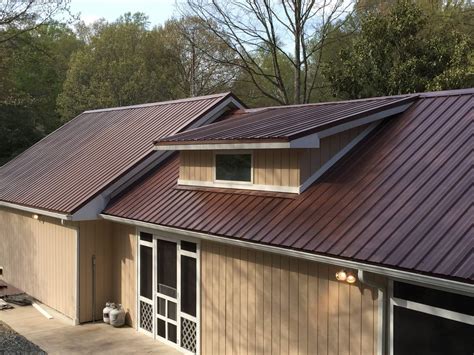 Metal Roofing In Maryland Durable Standing Seam Roof Installation