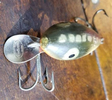 Vintage SHAKESPEARE DOPEY Wood Fishing Lure Tackle Bait Tiny Etsy