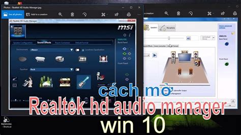 Cách Mở Realtek Hd Audio Manager Trên Win 10 đơn Giản Nhất Mobo