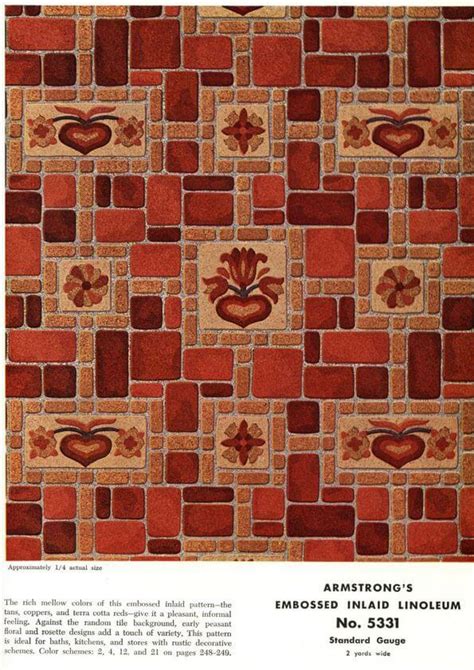 Armstrong 5352 Embossed Inlaid Linoleum The Most Popular Resilient
