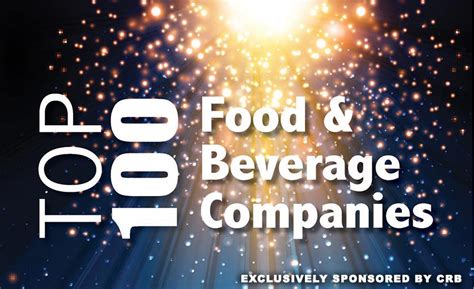 It is a relatively open see also: The 2019 Top 100 Food & Beverage Companies | 2019-09-09 ...
