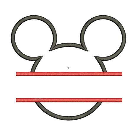 Mickey Mouse Logo Outline Free Mickey Mouse Head Vector Download