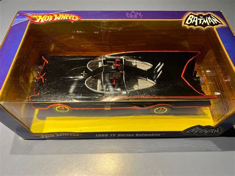 2007 hot wheels 1966 tv series batmobile 1 18 scale die cast car factory sealed ebay