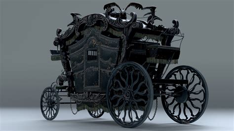 Gothic Carriage Finished Projects Blender Artists Community