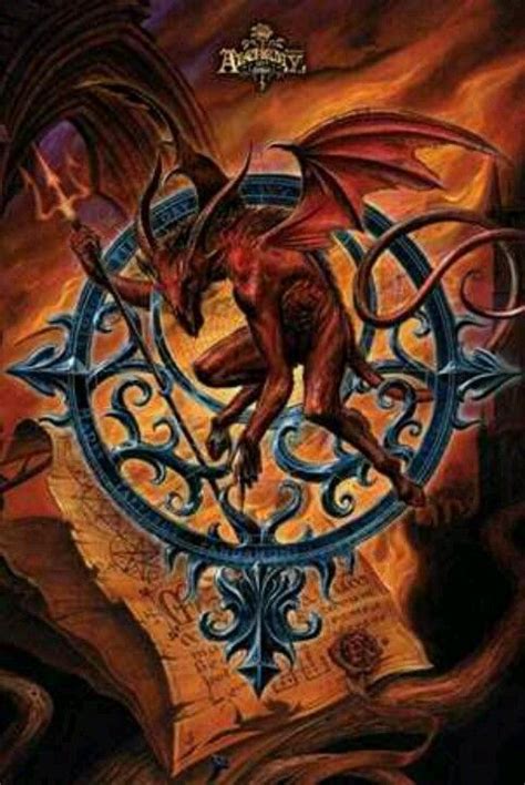 Demon Demons Alchemy Gothic Art Alchemy Art Alchemy Gothic